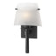 Hubbardton Forge 2010 Black Opal Glass (GG) Beacon Hall Half Cone Glass Sconce