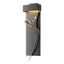 Hubbardton Forge 2017 Black Soft Gold Rhapsody LED Sconce