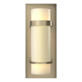 Hubbardton Forge 1999 Soft Gold Opal Glass (GG) Banded Sconce