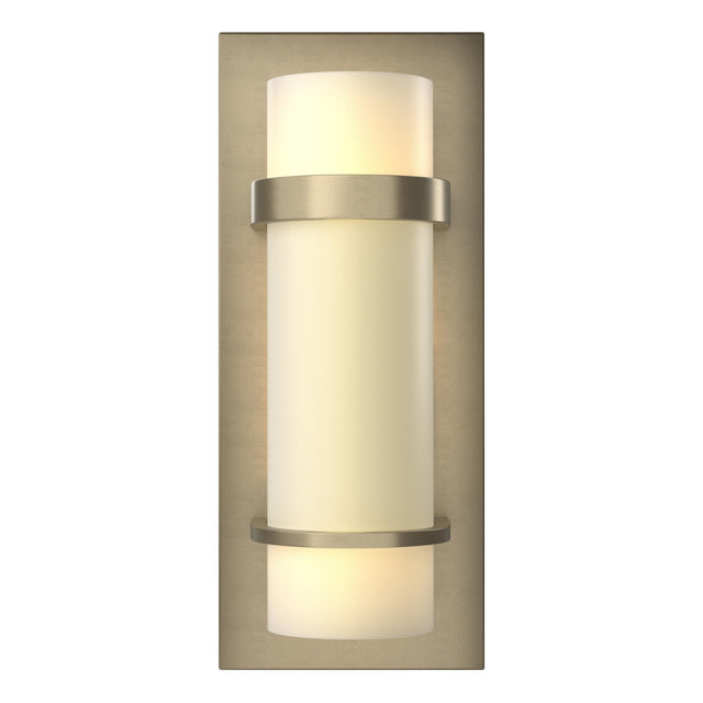 Hubbardton Forge 1999 Soft Gold Opal Glass (GG) Banded Sconce