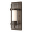 Hubbardton Forge 2020 Bronze Seeded Glass with Opal Diffuser (ZS) Torch Indoor Sconce