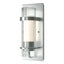 Hubbardton Forge 2020 Vintage Platinum Seeded Glass with Opal Diffuser (ZS) Torch Indoor Sconce