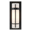 Hubbardton Forge 1999 Black Opal Glass (GG) Banded with Bar Sconce