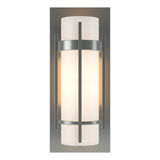 Hubbardton Forge 1999 Vintage Platinum Opal Glass (GG) Banded with Bar Sconce
