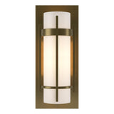 Hubbardton Forge 1999 Soft Gold Opal Glass (GG) Banded with Bar Sconce