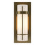 Hubbardton Forge 1999 Soft Gold Opal Glass (GG) Banded with Bar Sconce