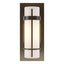 Hubbardton Forge 1999 Oil Rubbed Bronze Opal Glass (GG) Banded with Bar Sconce