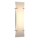 Hubbardton Forge 2013 Black Spun Frost (SH) Bento Sconce