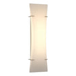 Hubbardton Forge 2013 Vintage Platinum Spun Frost (SH) Bento Sconce