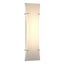 Hubbardton Forge 2013 Vintage Platinum Spun Frost (SH) Bento Sconce