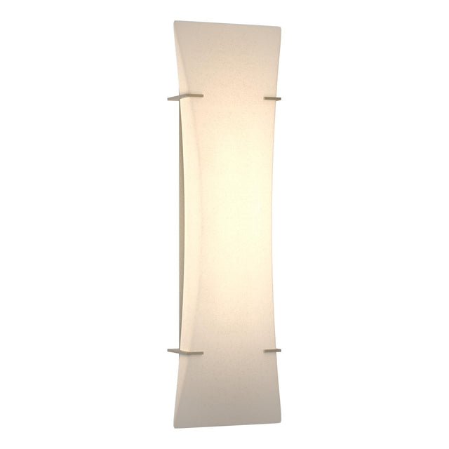 Hubbardton Forge 2013 Vintage Platinum Spun Frost (SH) Bento Sconce