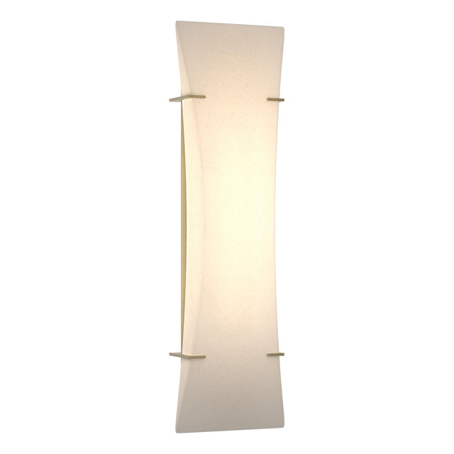 Hubbardton Forge 2013 Soft Gold Spun Frost (SH) Bento Sconce