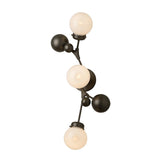 Hubbardton Forge 2019 Dark Smoke Opaline Glass (WF) Sprig Sconce
