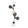 Hubbardton Forge 2019 Dark Smoke Water Glass (LL) Sprig Sconce