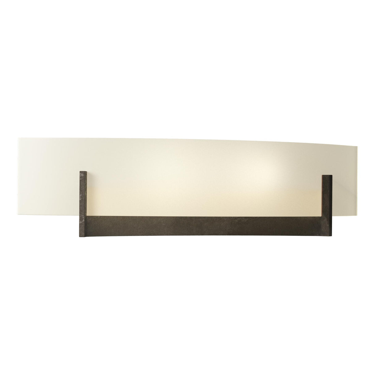 Hubbardton Forge 2011 Dark Smoke Opal Glass (GG) Axis Sconce