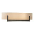 Hubbardton Forge 2011 Dark Smoke Sand Glass (SS) Axis Sconce