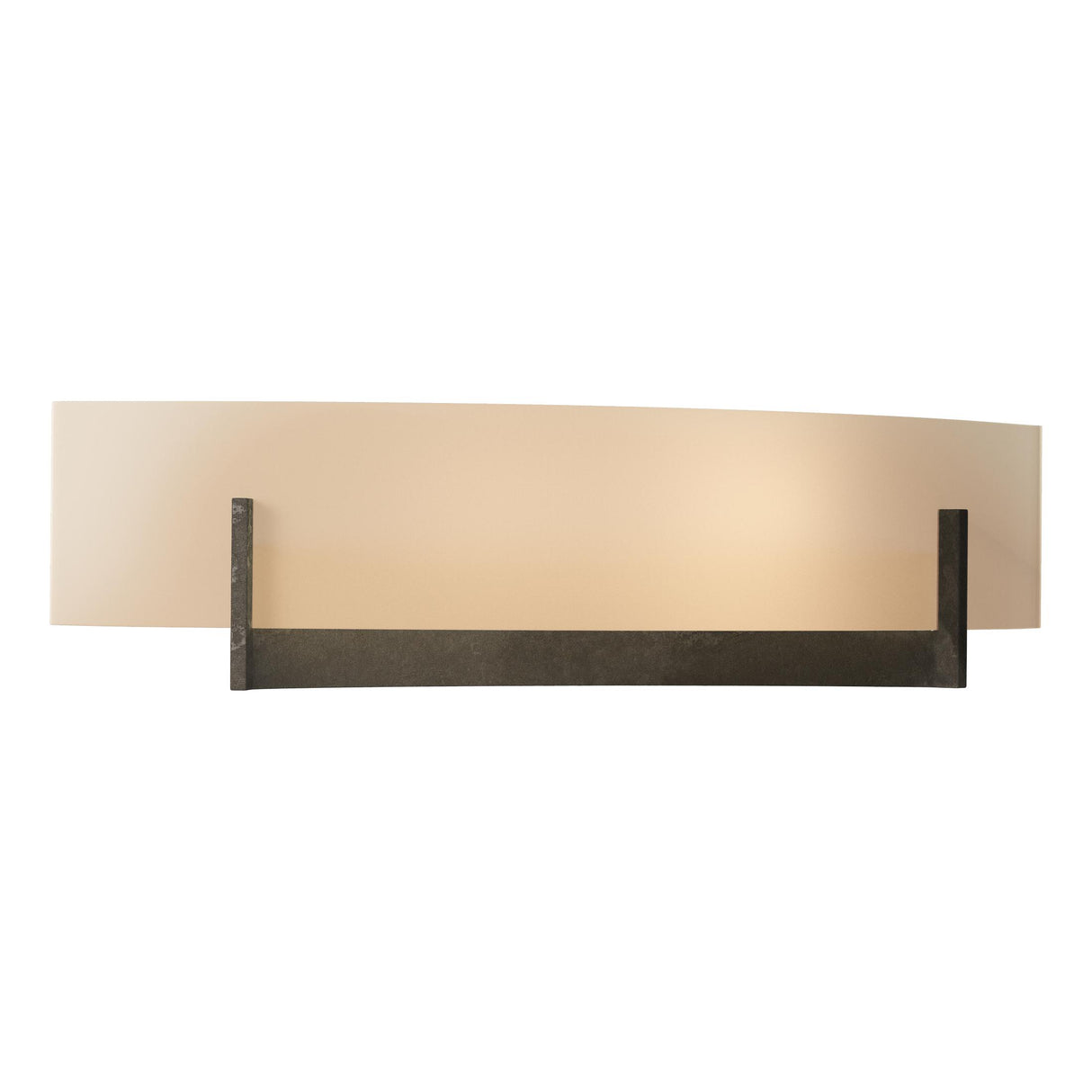 Hubbardton Forge 2011 Dark Smoke Sand Glass (SS) Axis Sconce