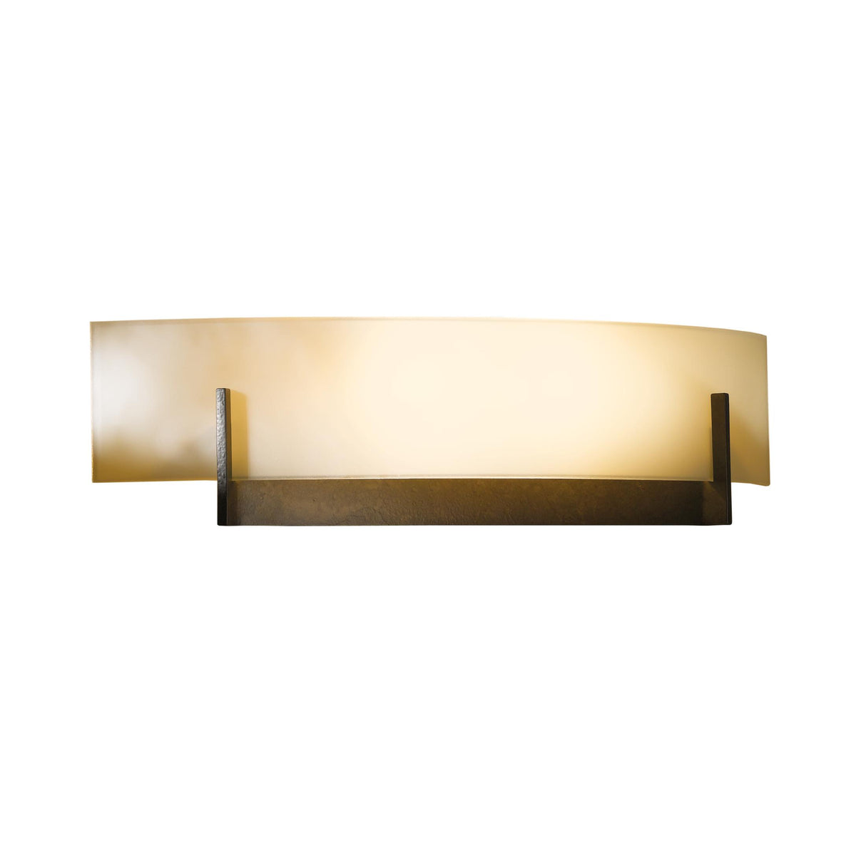 Hubbardton Forge 2011 Dark Smoke Sand Glass (SS) Axis Sconce