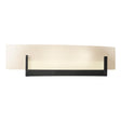 Hubbardton Forge 2011 Black White Art Glass (BB) Axis Sconce
