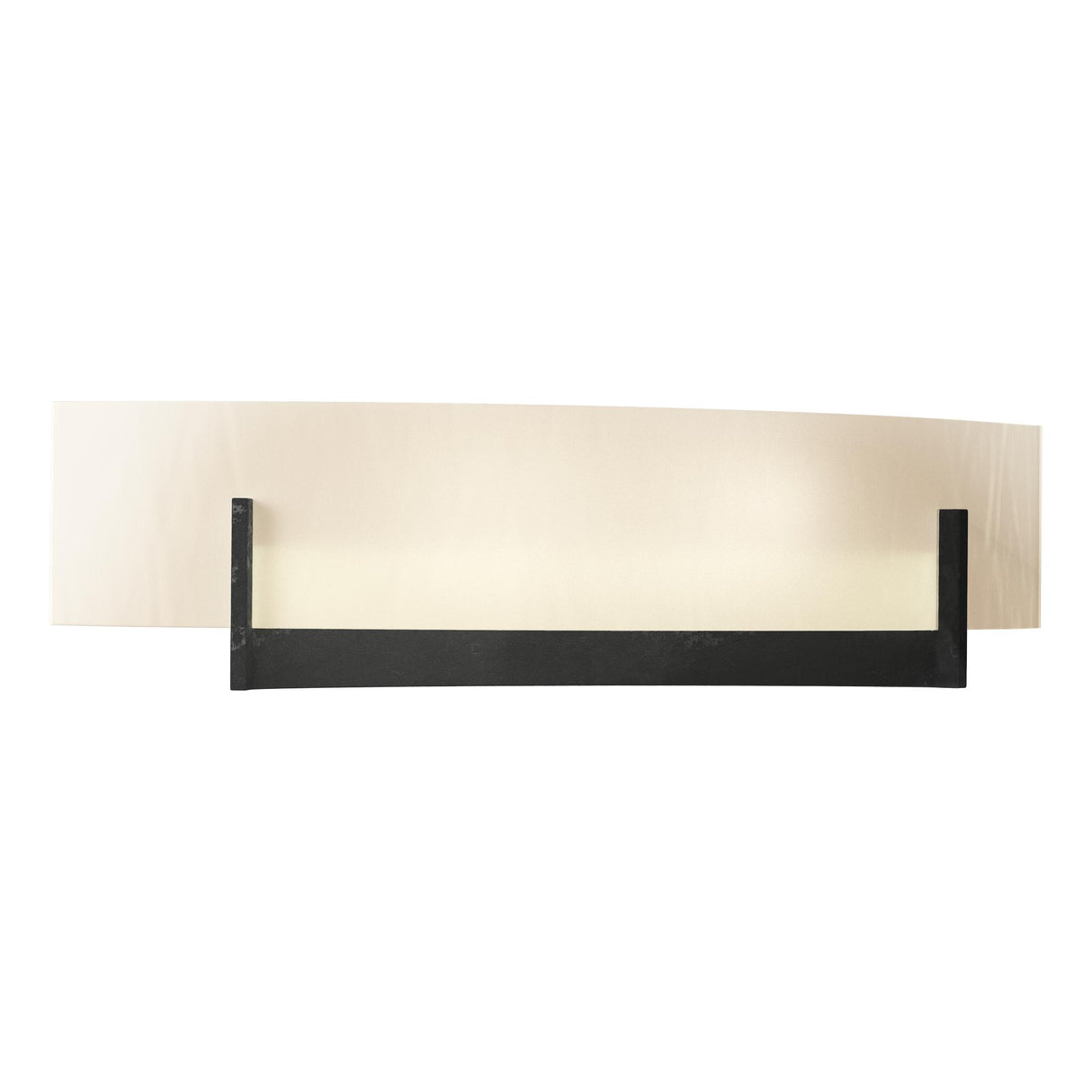 Hubbardton Forge 2011 Black White Art Glass (BB) Axis Sconce