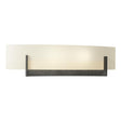 Hubbardton Forge 2011 Natural Iron Opal Glass (GG) Axis Sconce