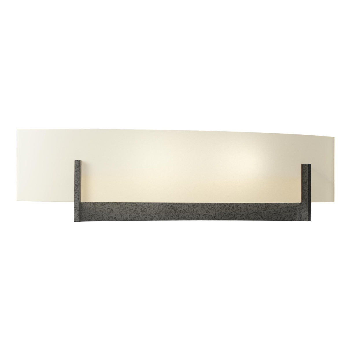 Hubbardton Forge 2011 Natural Iron Opal Glass (GG) Axis Sconce
