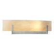 Hubbardton Forge 2011 Vintage Platinum Amber Swirl Glass (AA) Axis Sconce