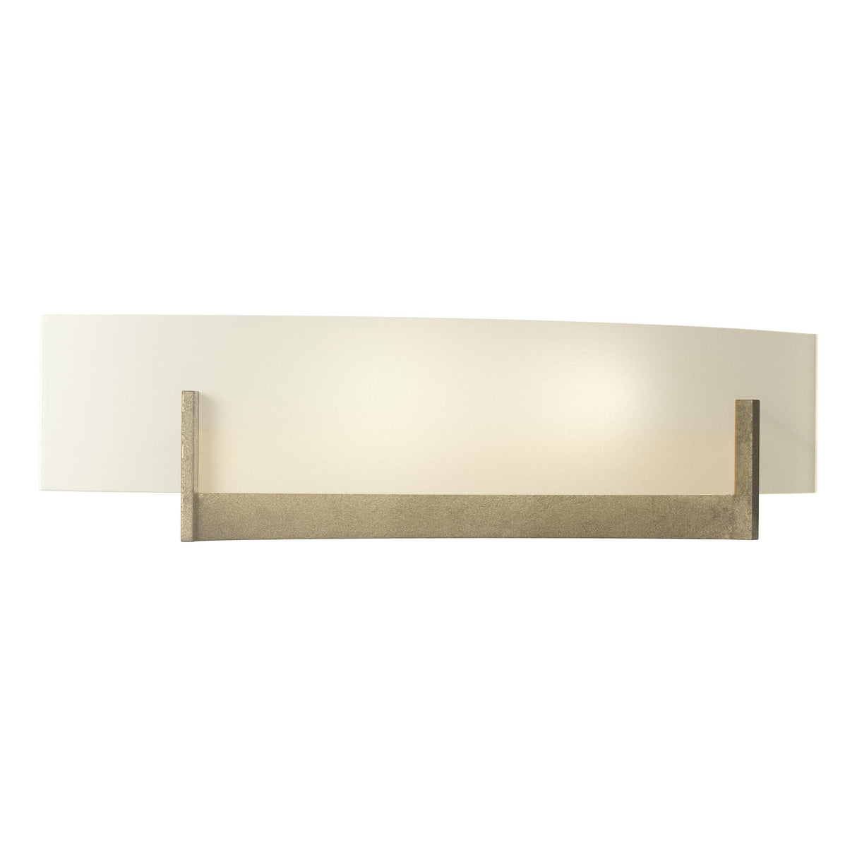Hubbardton Forge 2011 Soft Gold Opal Glass (GG) Axis Sconce