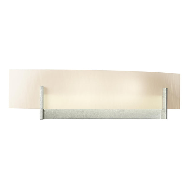 Hubbardton Forge 2011 Sterling White Art Glass (BB) Axis Sconce