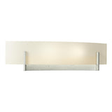 Hubbardton Forge 2011 Sterling Opal Glass (GG) Axis Sconce