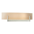 Hubbardton Forge 2011 Sterling Sand Glass (SS) Axis Sconce