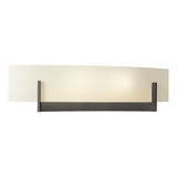 Hubbardton Forge 2011 Oil Rubbed Bronze Opal Glass (GG) Axis Sconce