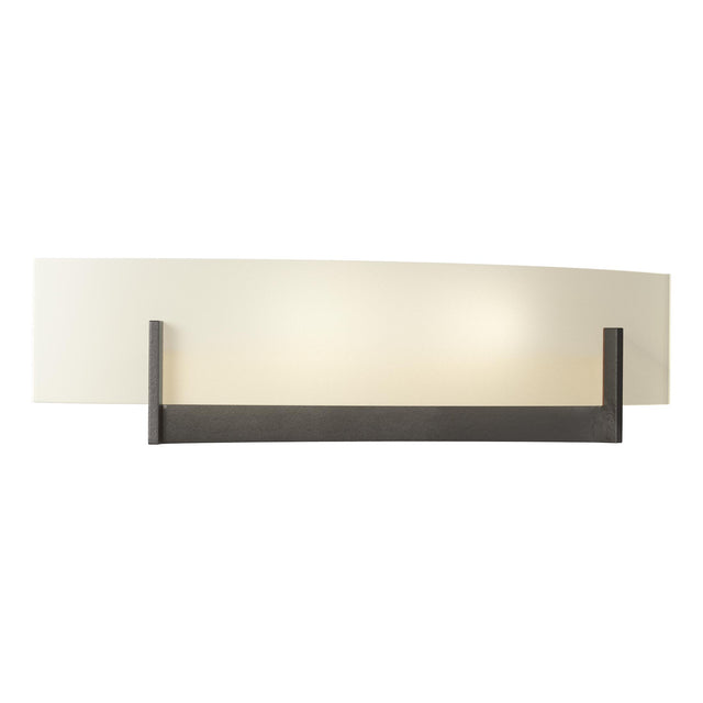 Hubbardton Forge 2011 Oil Rubbed Bronze Opal Glass (GG) Axis Sconce
