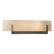 Hubbardton Forge 2011 Oil Rubbed Bronze Sand Glass (SS) Axis Sconce