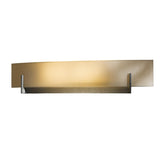 Hubbardton Forge 2011 Dark Smoke Sand Glass (SS) Axis Large Sconce