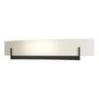 Hubbardton Forge 2011 Black Opal Glass (GG) Axis Large Sconce