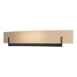 Hubbardton Forge 2011 Black Sand Glass (SS) Axis Large Sconce
