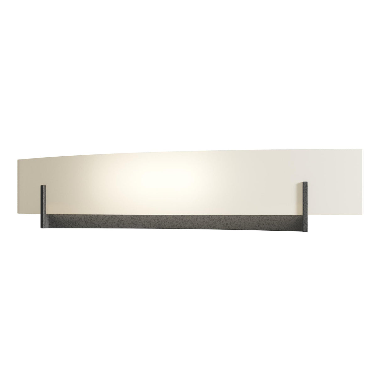 Hubbardton Forge 2011 Natural Iron Opal Glass (GG) Axis Large Sconce