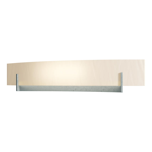 Hubbardton Forge 2011 Vintage Platinum White Art Glass (BB) Axis Large Sconce