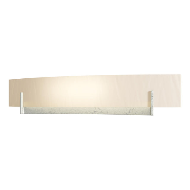 Hubbardton Forge 2011 Sterling White Art Glass (BB) Axis Large Sconce