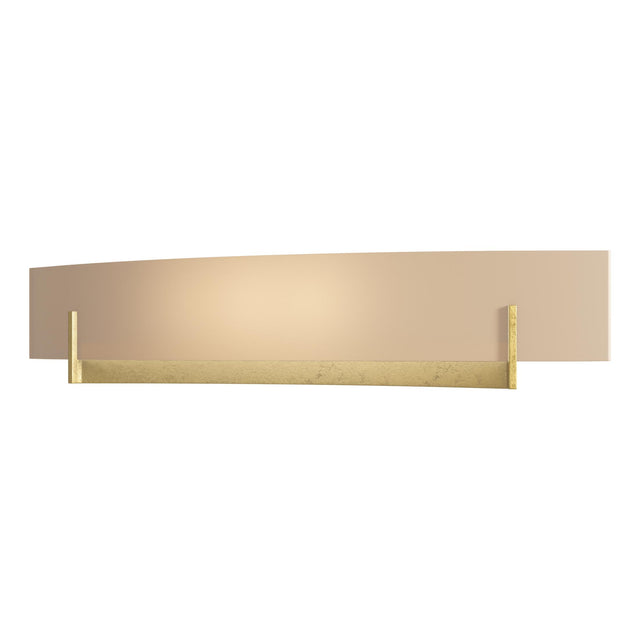 Hubbardton Forge 2011 Modern Brass Sand Glass (SS) Axis Large Sconce