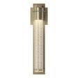 Hubbardton Forge 2013 Soft Gold Seeded Clear Glass (II) Airis Small Sconce