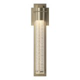 Hubbardton Forge 2013 Soft Gold Seeded Clear Glass (II) Airis Small Sconce