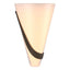 Hubbardton Forge 2004 Bronze Opal Glass (GG) Left Half Cone Sconce