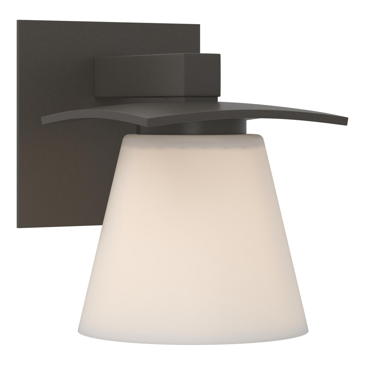 Hubbardton Forge 2010 Dark Smoke Opal Glass (GG) Wren 1 Light Sconce