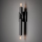 Hubbardton Forge 2022 Black Helix Sconce