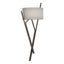 Hubbardton Forge 2015 Bronze Natural Anna Shade (SF) Arbo Sconce