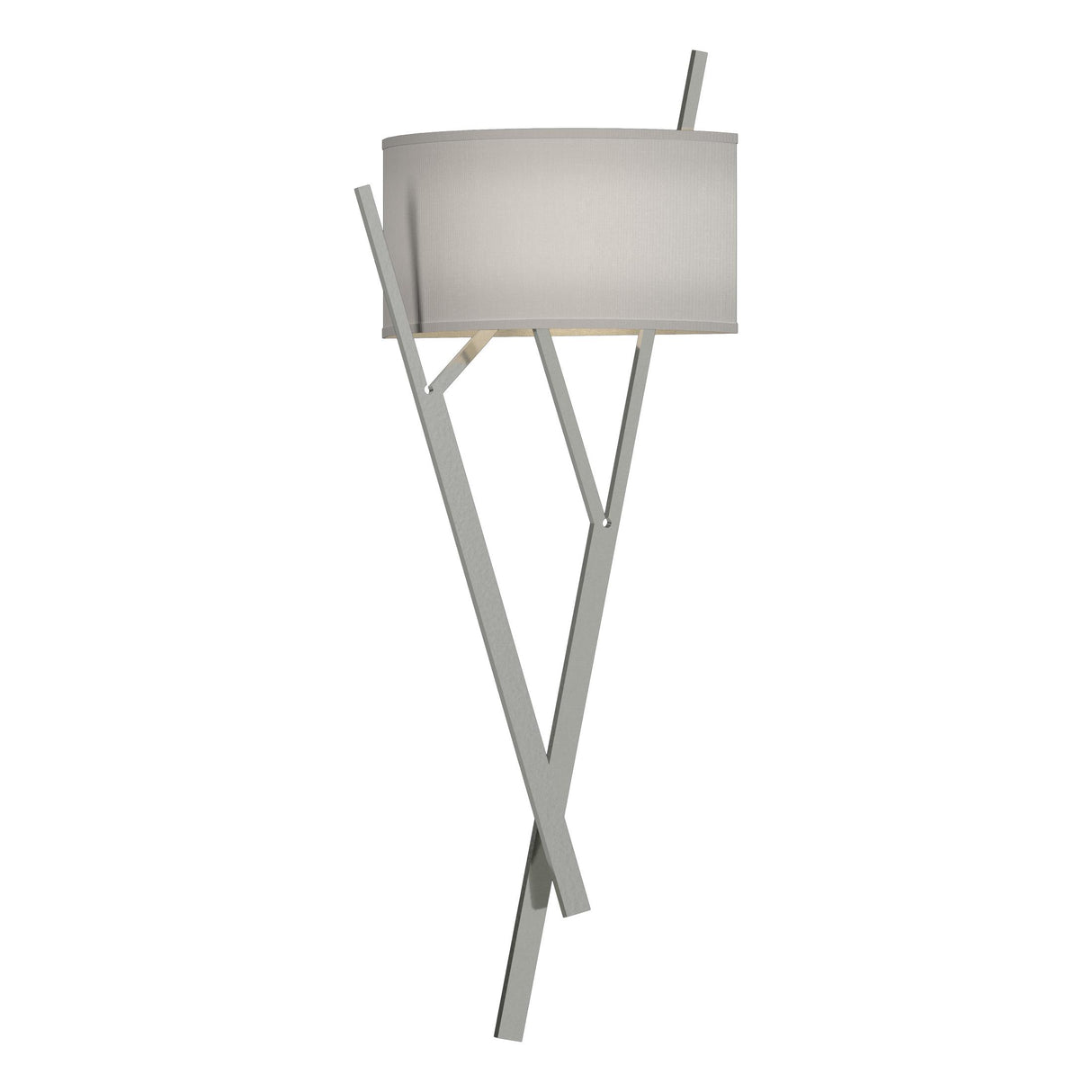 Hubbardton Forge 2015 Sterling Natural Anna Shade (SF) Arbo Sconce