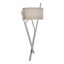 Hubbardton Forge 2015 Sterling Flax Shade (SE) Arbo Sconce