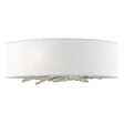 Hubbardton Forge 2011 Sterling Natural Anna Shade (SF) Brindille Sconce